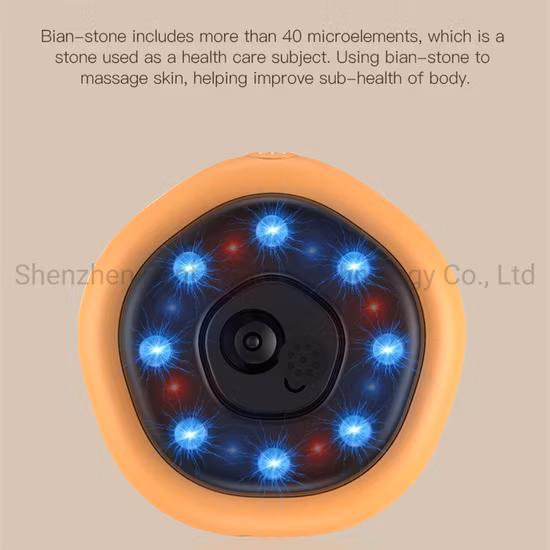 Electric Gua Sha Massage Device Guasha Therapy Bian Stone Magnet Cupping Body Massager