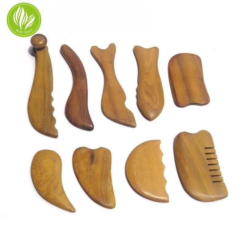 Wood Massage Guasha Tool Wooden Scraping Board