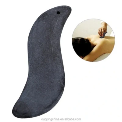 新しい形状の翡翠石 Gua Sha 翡翠フェイシャル スクレーピング マッサージ ツール